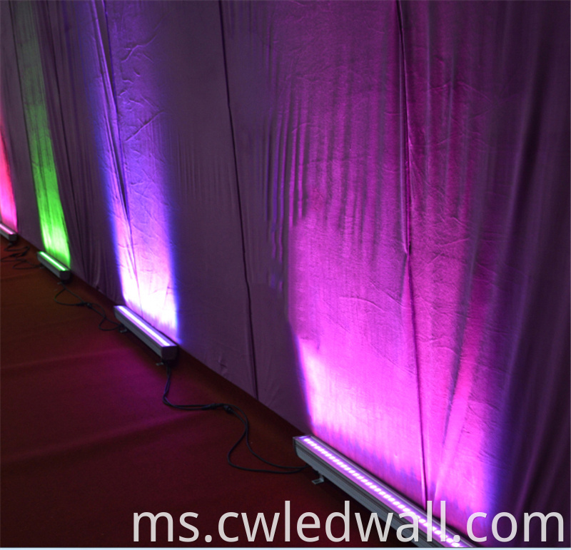 24*3w led wall wash bar disco lighting